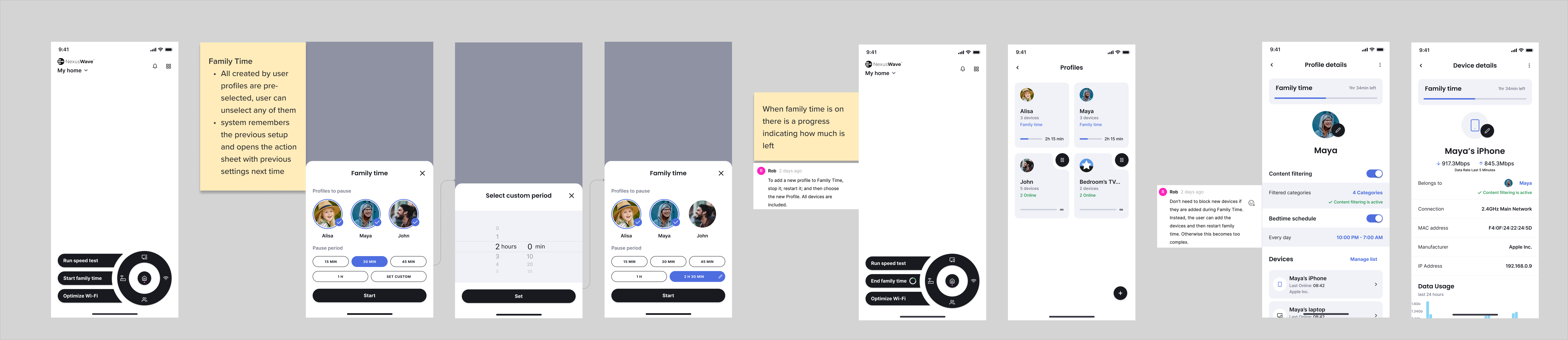 One-Tap Family Time Screen Pause